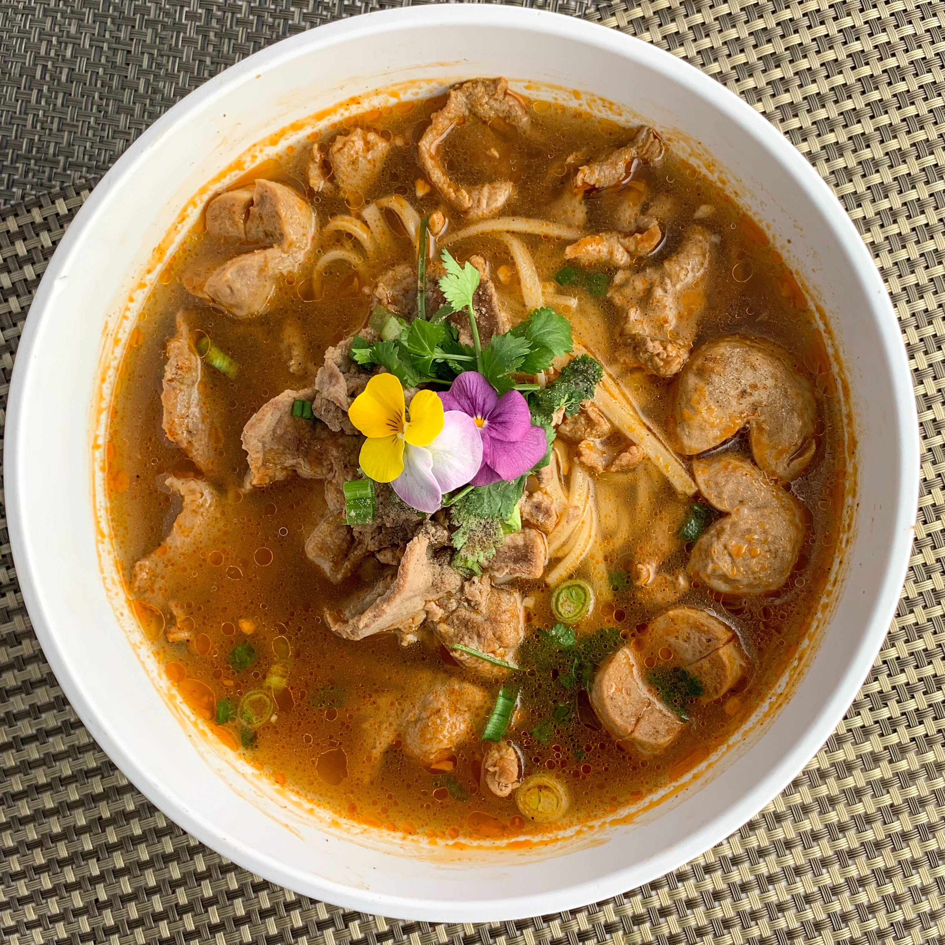 Order Beef Noodle Soup food online from Panna Thai Restaurant store, Las Vegas on bringmethat.com