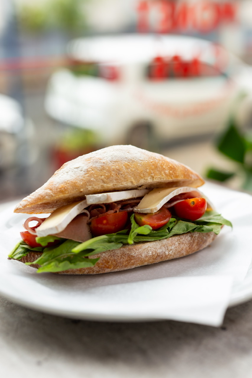 Order Brie Cheese Sandwich food online from Cafe Lambretta store, San Francisco on bringmethat.com