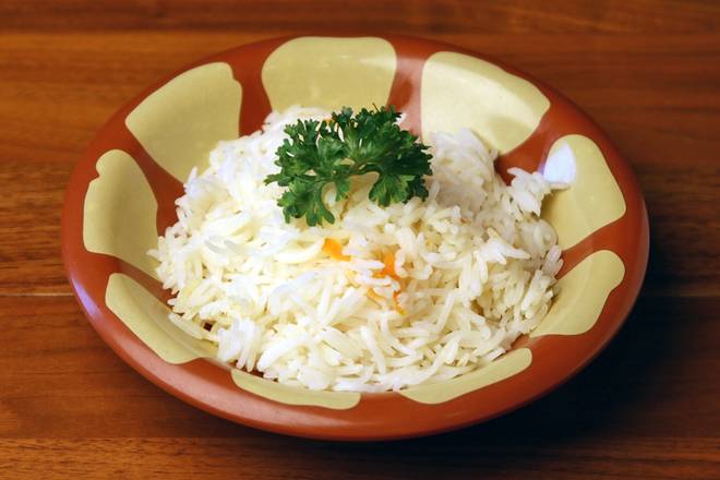 Order Side Basmati Rice food online from Cafesano store, Broad Run on bringmethat.com