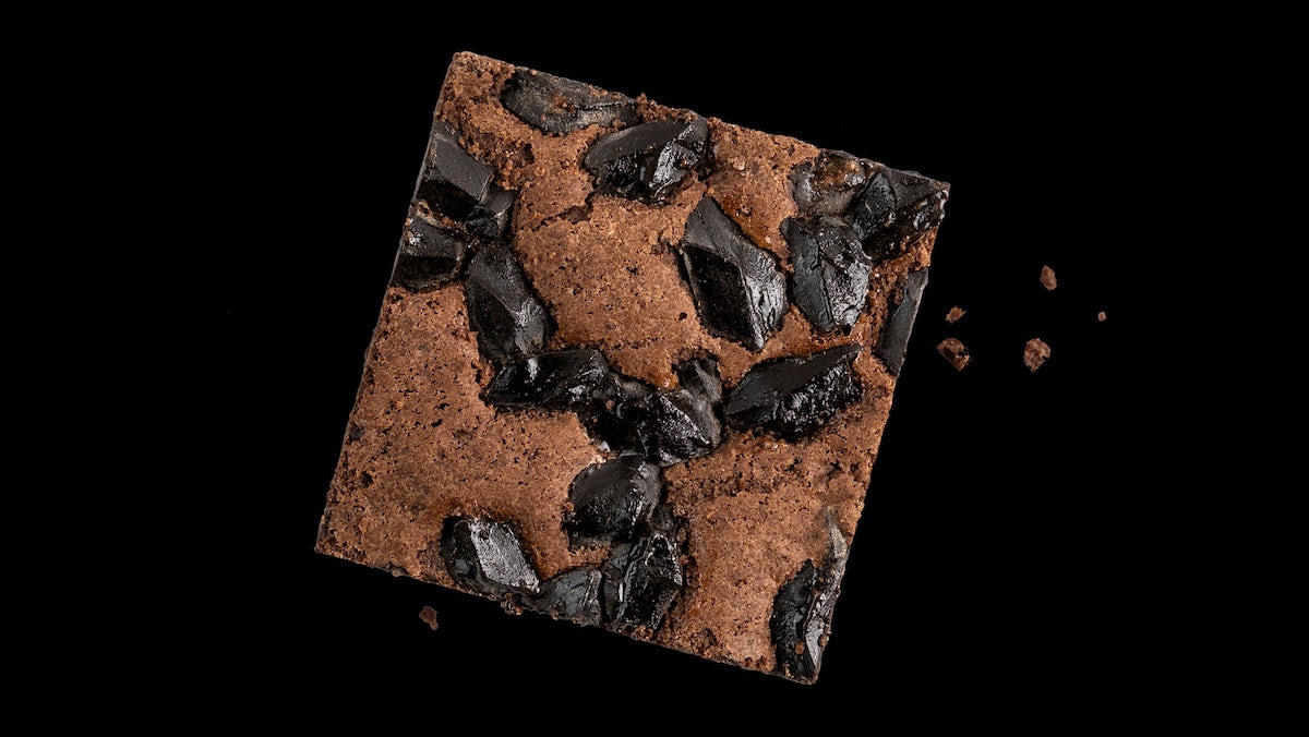 Order Peruvian Chocolate Brownie food online from Super Mega Dilla store, Plano on bringmethat.com