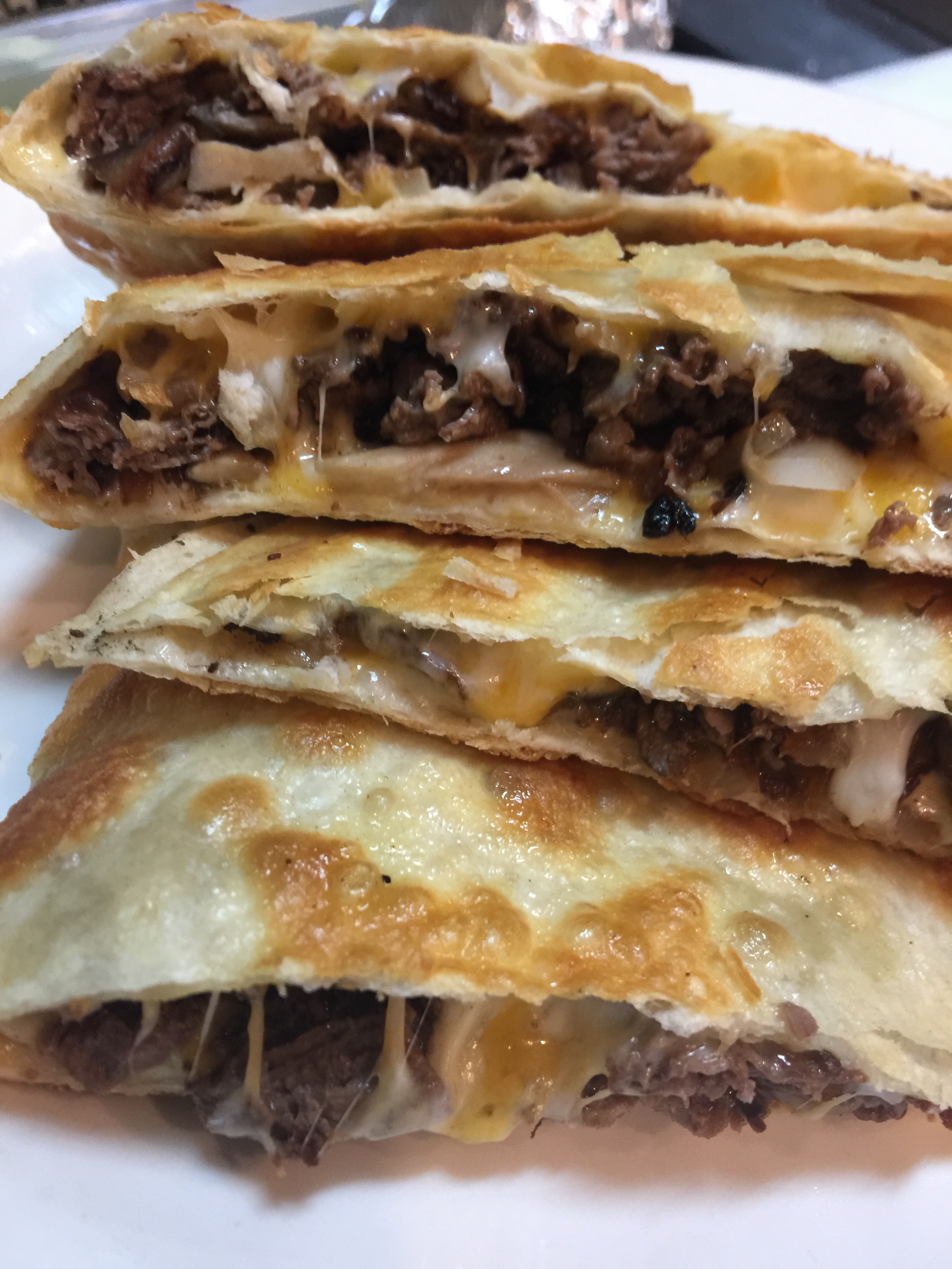 Order Philly Steak Quesadilla food online from Husky Pizza store, Coventry on bringmethat.com