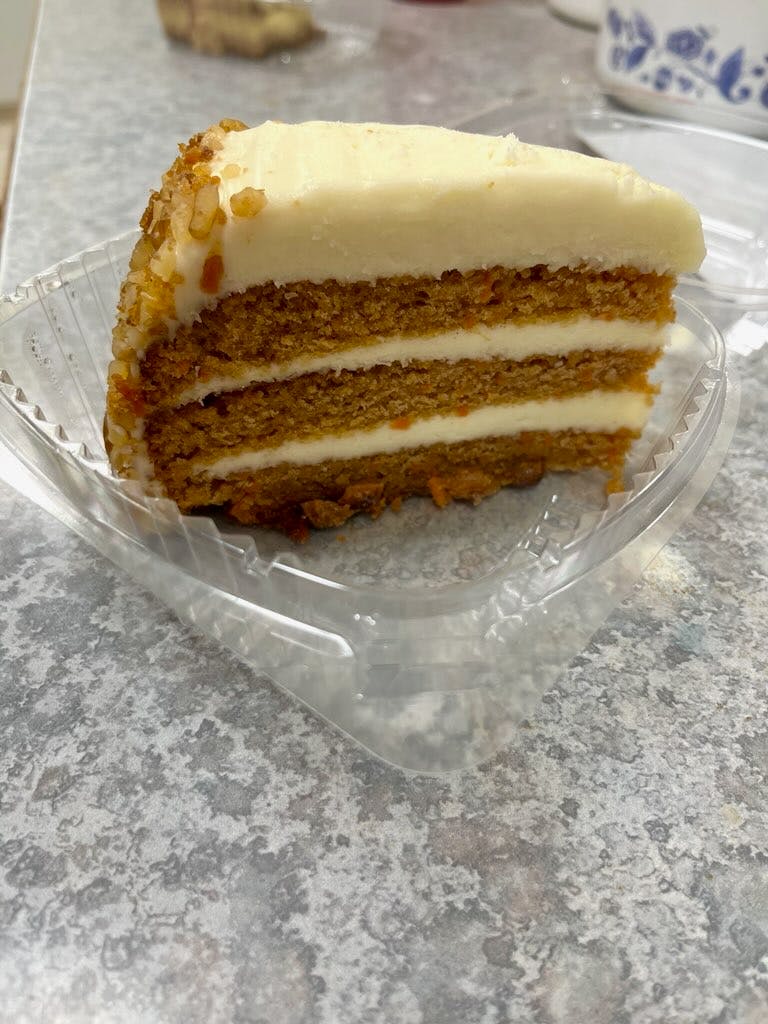 Order Carrot Cake - Dessert food online from Johnny's Pizza store, Brooklyn on bringmethat.com