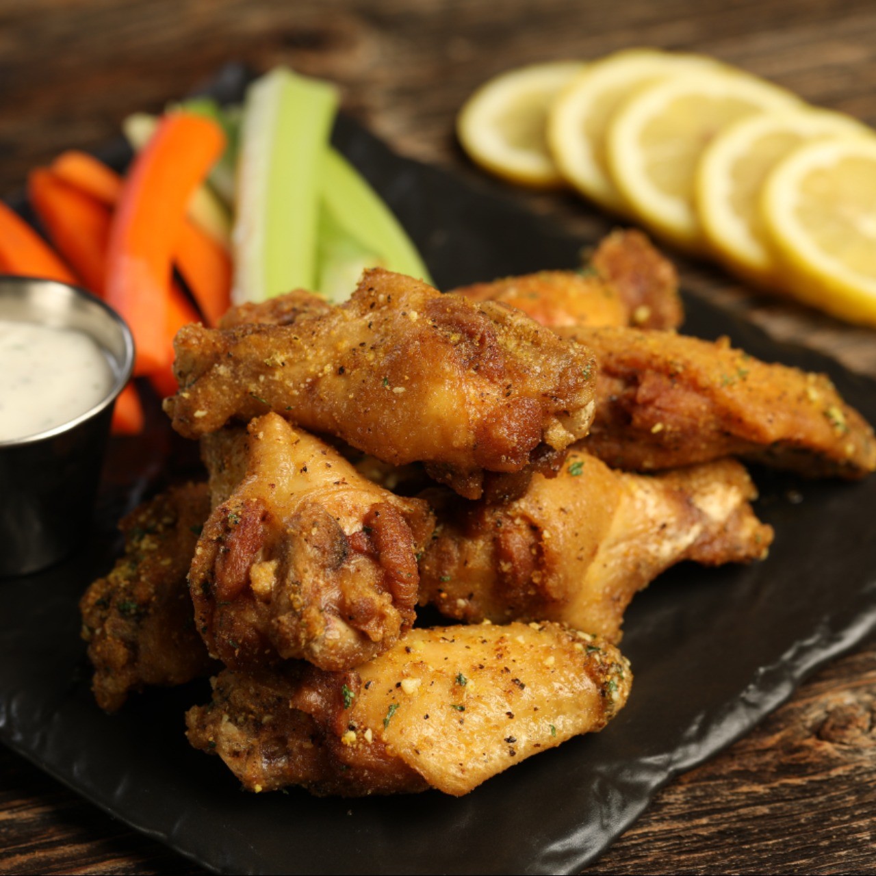 Order Traditional Lemon Pepper food online from Wild Wild Wings store, Corona on bringmethat.com
