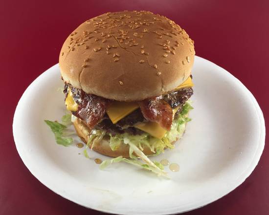 Order 7. Bacon Chili Burger food online from Michael's Burgers store, Canoga Park on bringmethat.com