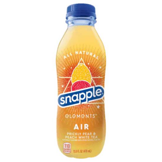 Order Snapple Elements Air Prickly Pear & Peach White Tea food online from Pepack Sunoco store, Peapack on bringmethat.com