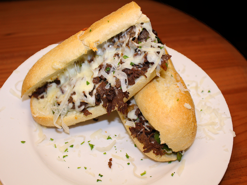 Order Philly Cheesesteak Sandwich food online from Stefano's Pizza Express store, Pharr on bringmethat.com