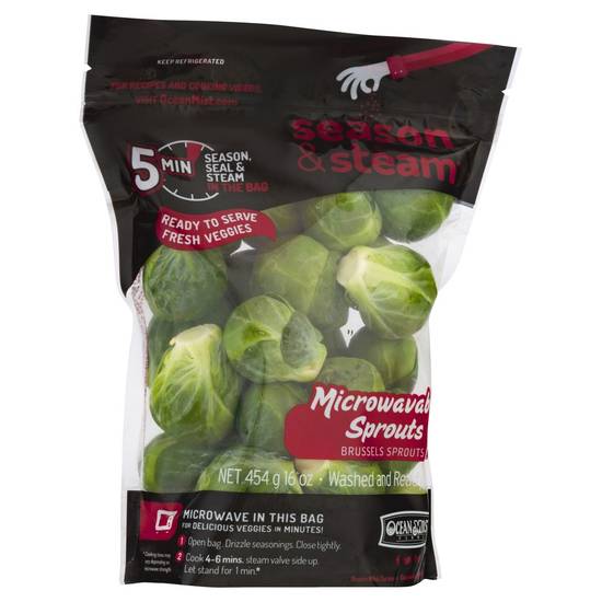 Order Ocean Mist · Ready to Serve Brussel Sprouts (16 oz) food online from Safeway store, Turlock on bringmethat.com