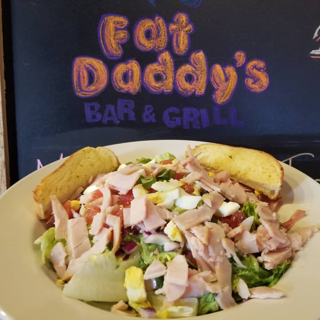 Order Cobb Salad - Field of Greens food online from Fat Daddy Bar & Grill store, Alexandria on bringmethat.com