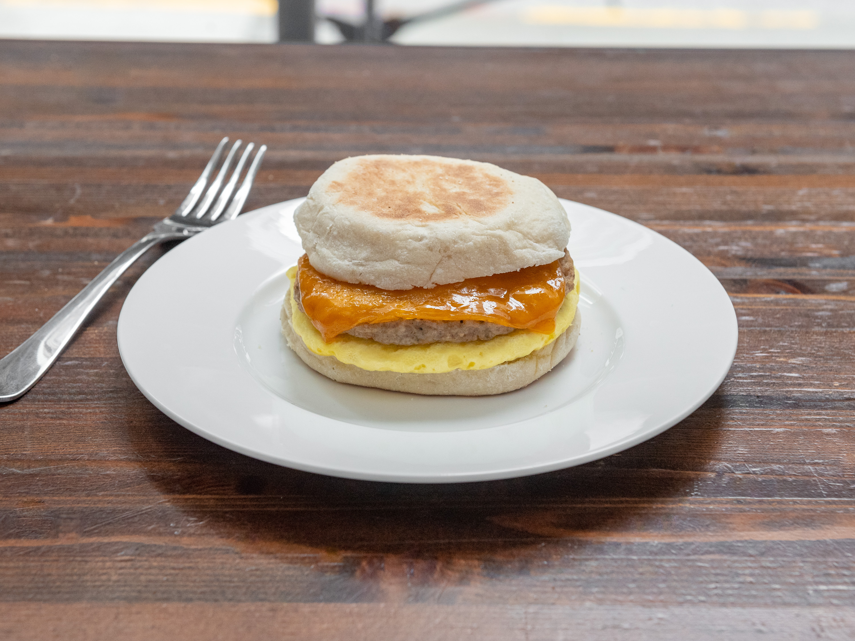 Order Morningstar Patty,  Egg & Cheese Sandwich food online from Walla Walla Farms store, Seattle on bringmethat.com