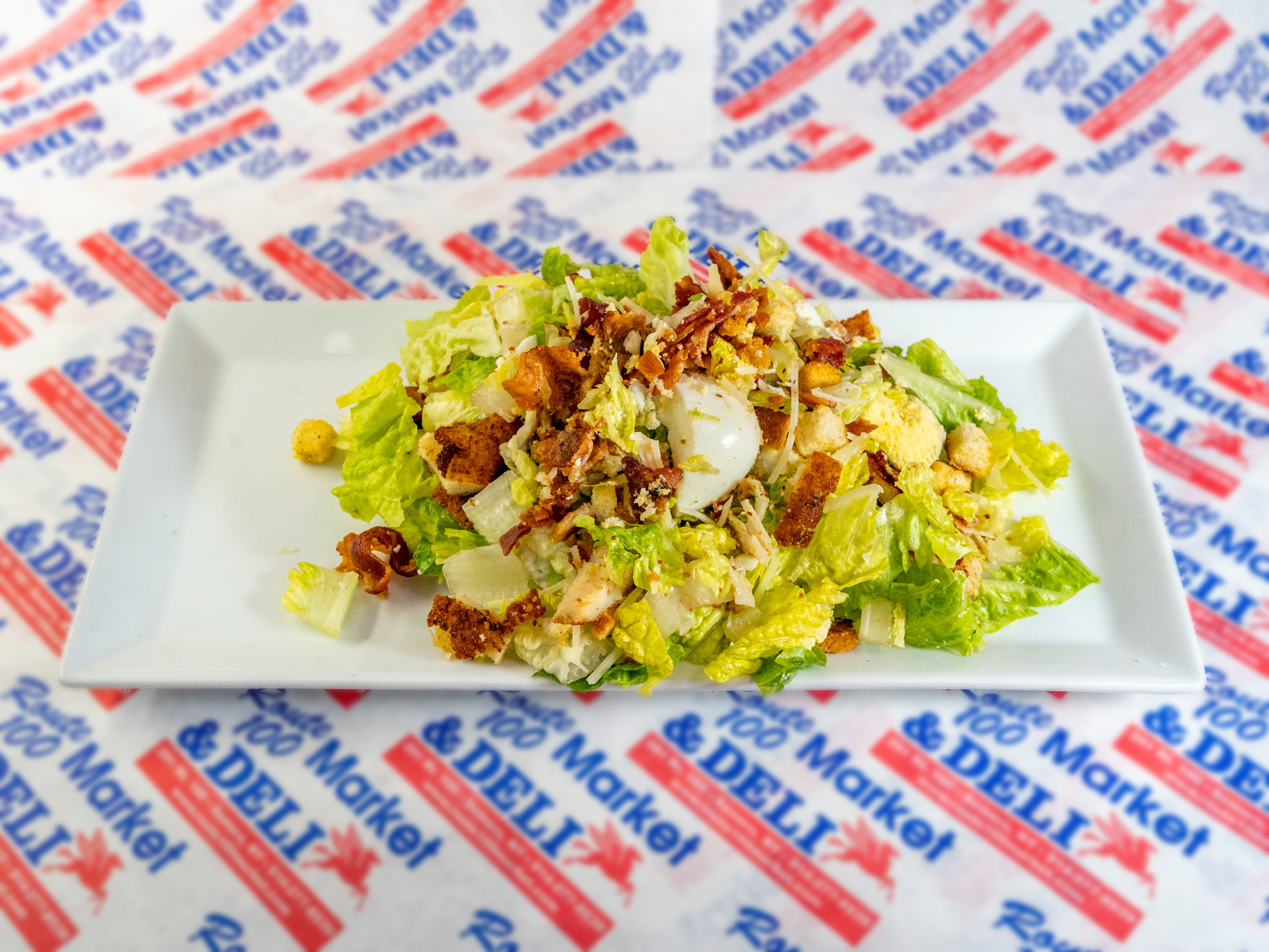 Order Cobb Salad  food online from Route 100 Market store, Somers on bringmethat.com