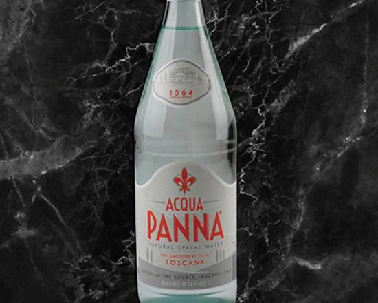 Order Acqua Panna Spring Water food online from Mastros Steakhouse store, Thousand Oaks on bringmethat.com