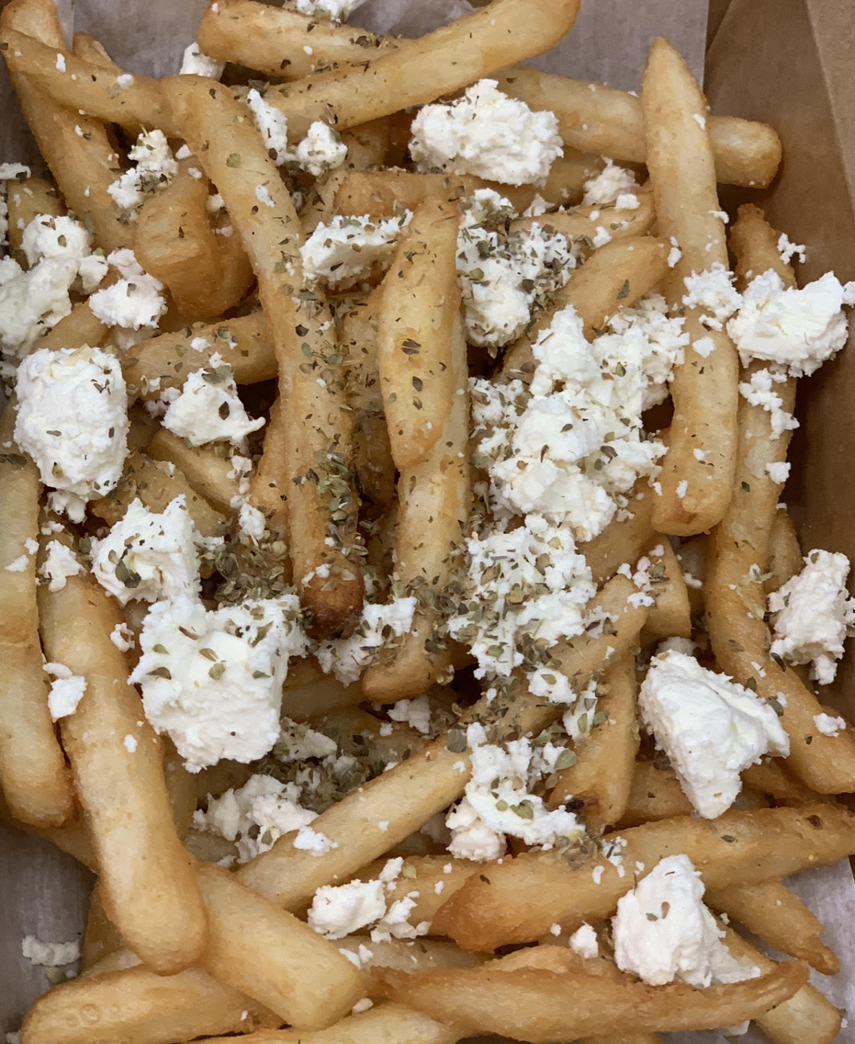 Order Greek Style French Fries food online from Valley Fresh store, West Orange on bringmethat.com