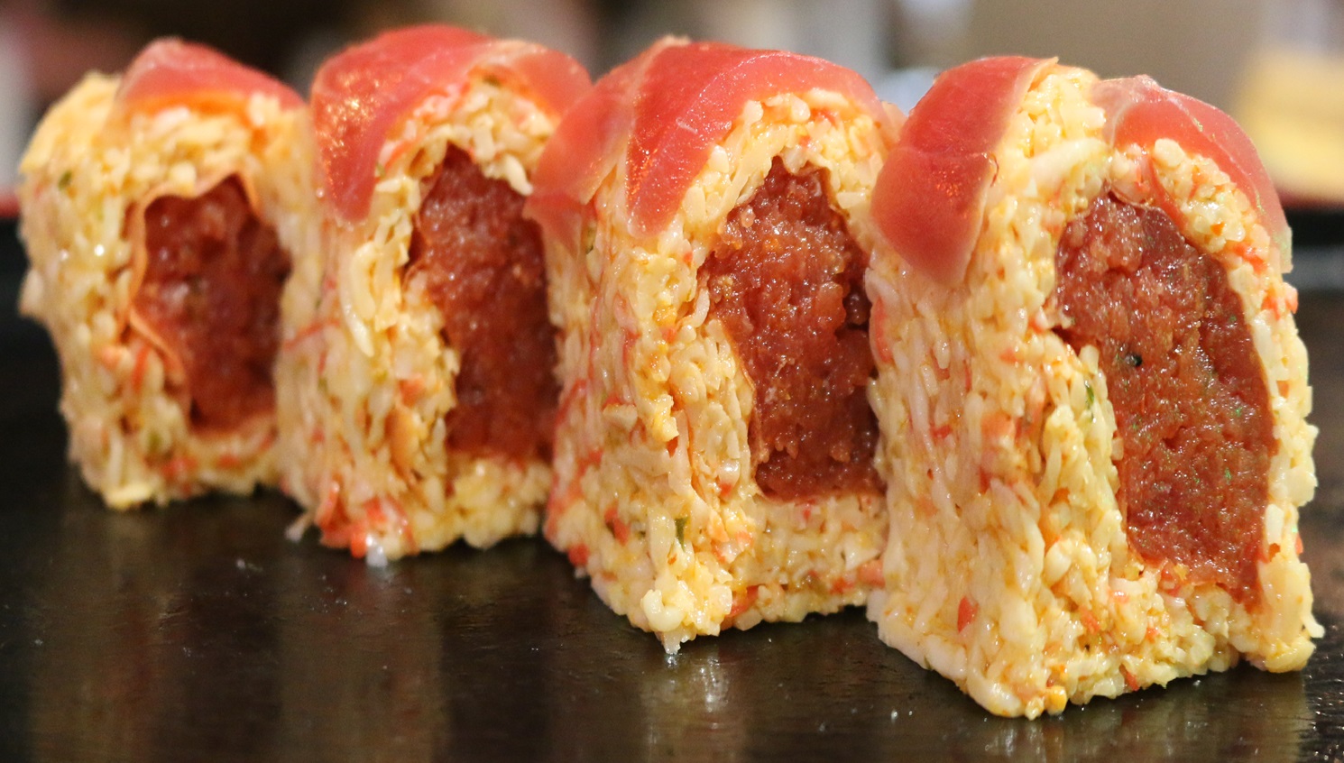 Order French Kiss Roll food online from Kaze Sushi & Hibachi store, Mesquite on bringmethat.com