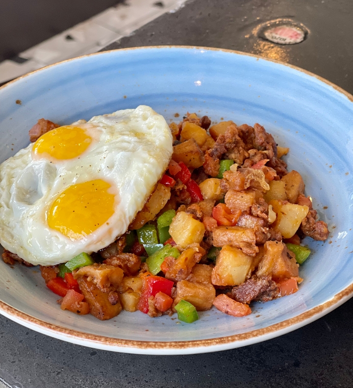 Order Chicken Chorizo Hash food online from Busboys and Poets store, Washington on bringmethat.com
