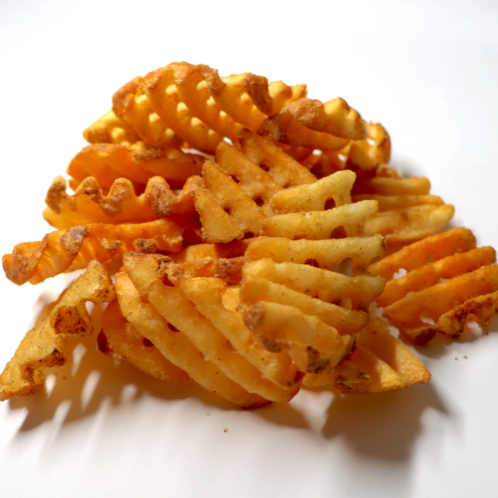 Order Box O' Waffle Fries food online from Lily Mae Hot Chicken store, Glendale on bringmethat.com