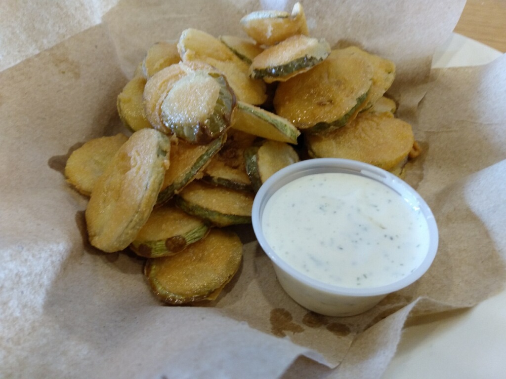 Order Fried Pickles  food online from Pizza Stop store, Silver Spring on bringmethat.com