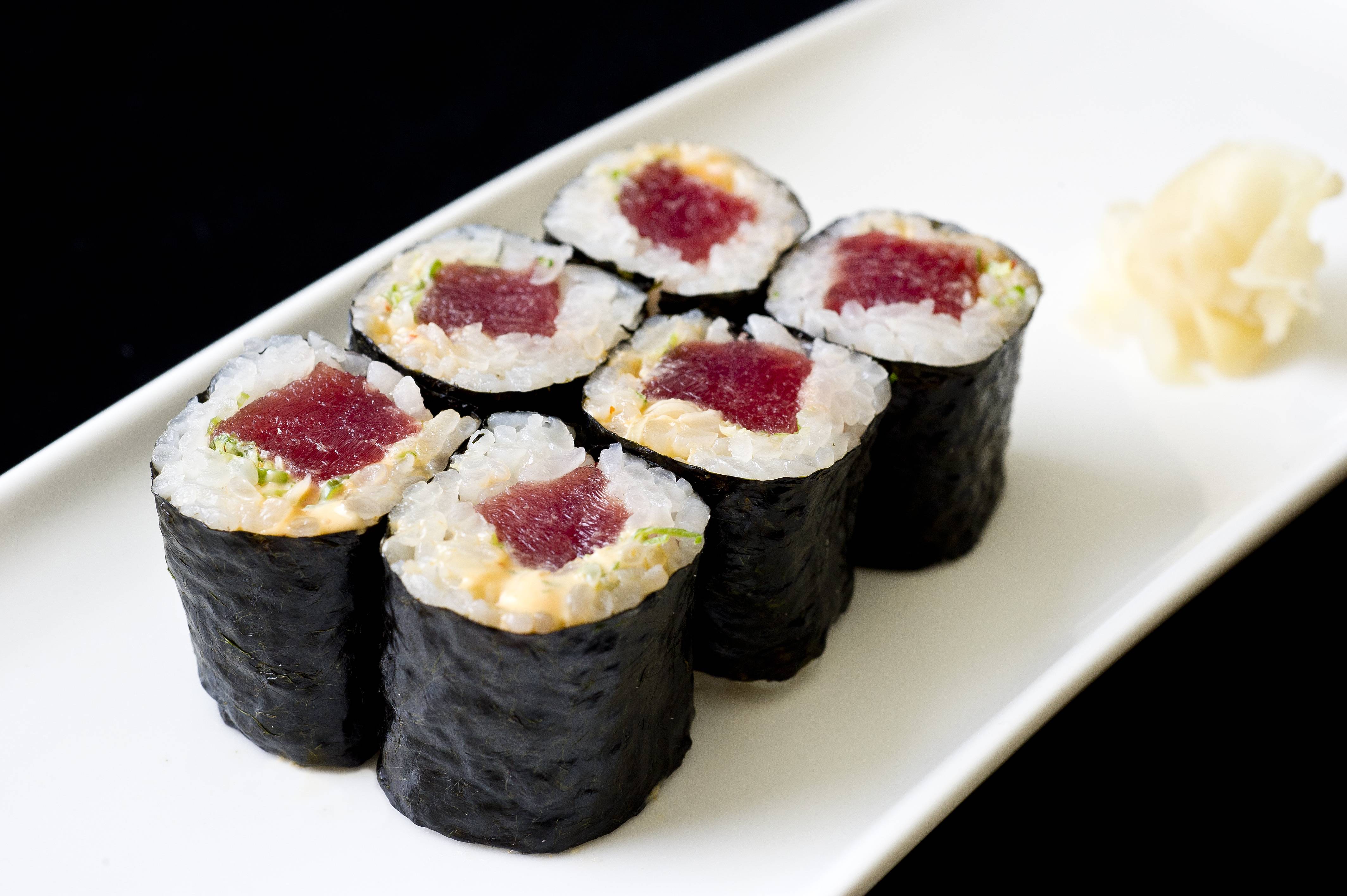 Order Tuna Roll food online from Asahi Japanese And Chinese Cuisine store, Yorktown on bringmethat.com