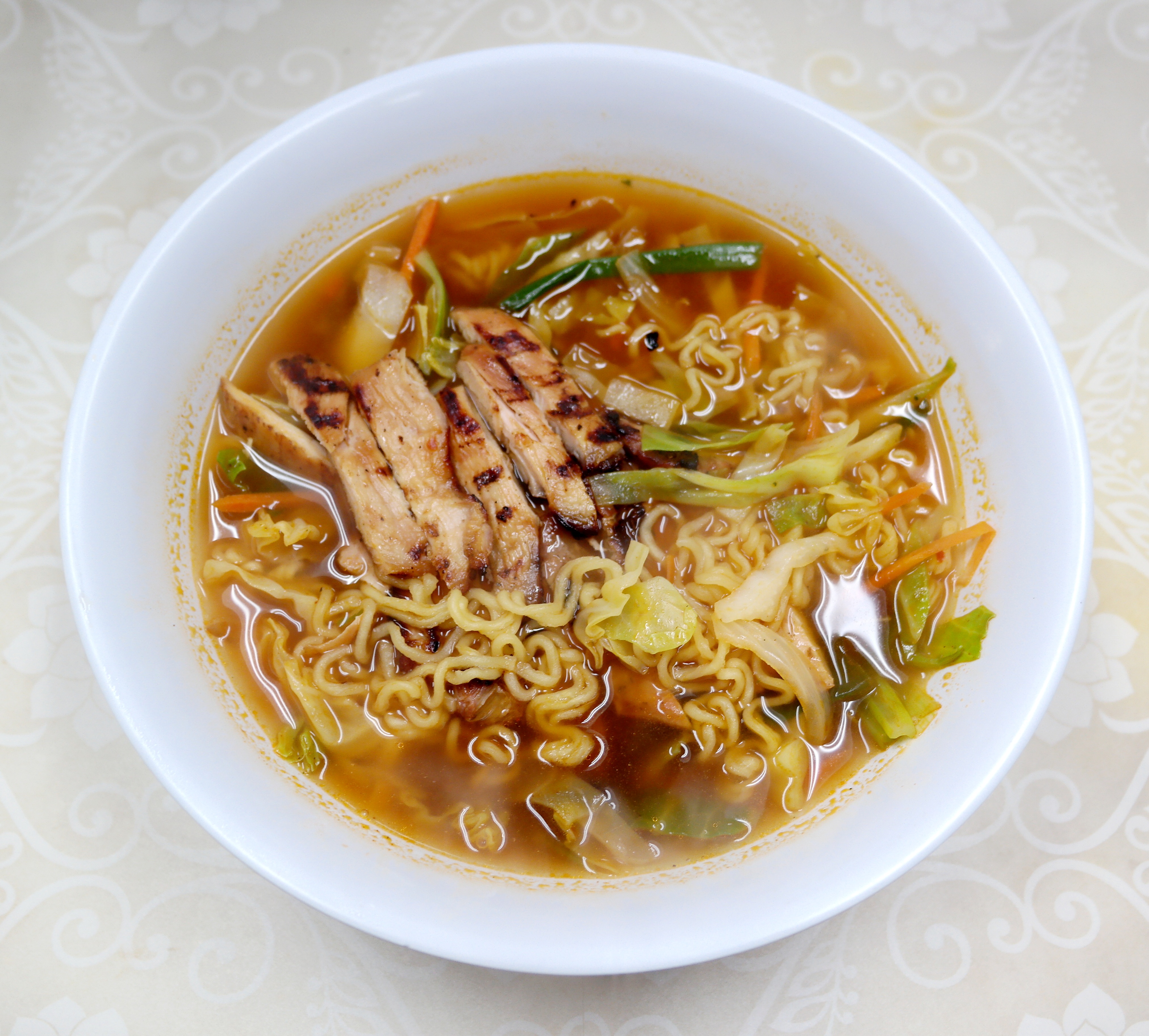 Order Spicy Ramen Soup food online from Rice Time Oriental Grill store, Beaverton on bringmethat.com