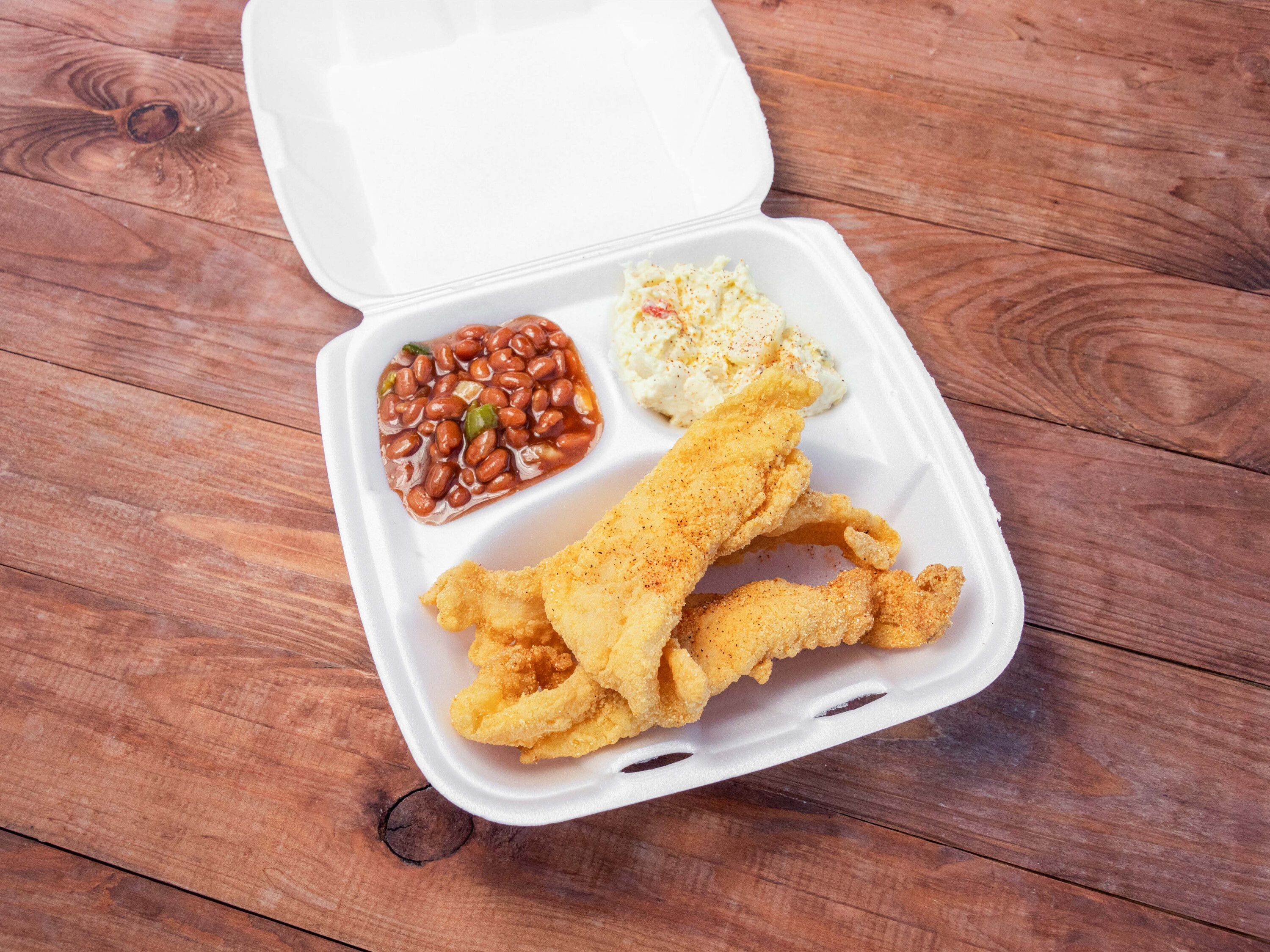 Order Fried Fish food online from Magnolia Bbq & Fish store, Forest Park on bringmethat.com