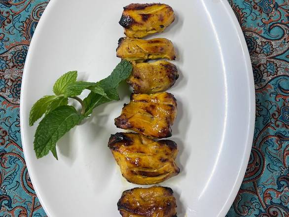Order Jajrood Chicken Kabob With no rice food online from Stone Stew store, San Jose on bringmethat.com