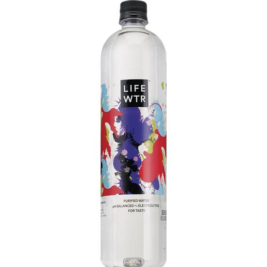 Order Life Wtr Purified Water pH Balanced w/Electrolytes (1 Liter) food online from Cvs store, PHOENIX on bringmethat.com