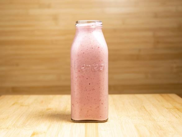 Order Strawberry Banana Smoothie food online from Plentea- Berkeley store, Berkeley on bringmethat.com