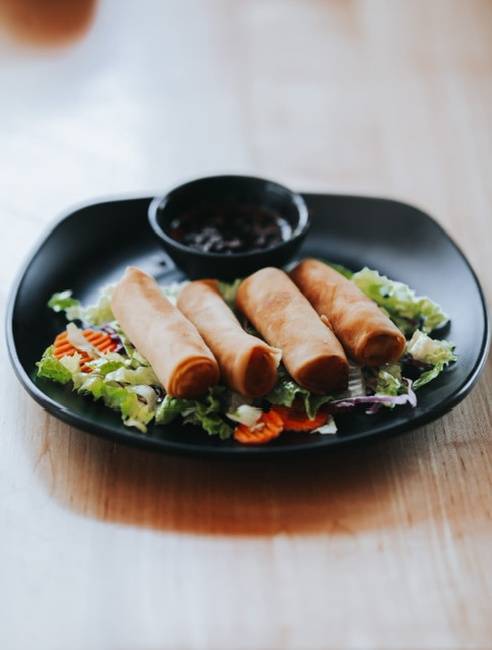 Order Japanese Spring Rolls food online from Deep Sushi store, Dallas on bringmethat.com