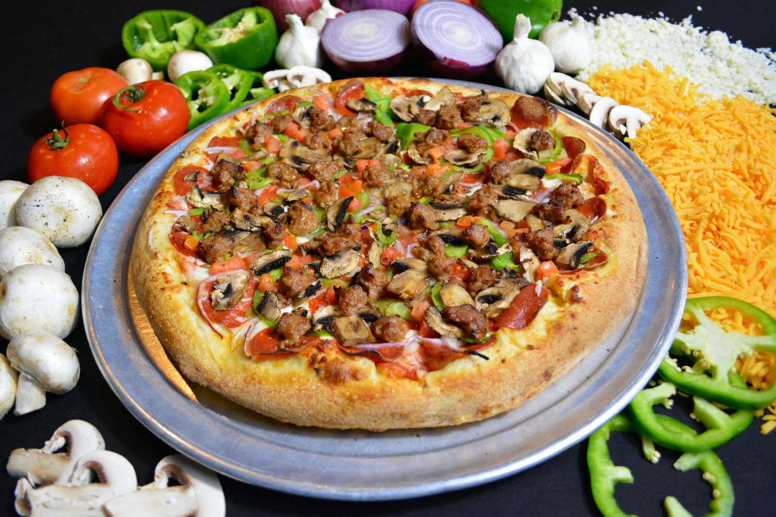 Order Stuft Special food online from Stuft Pizza store, Milpitas on bringmethat.com