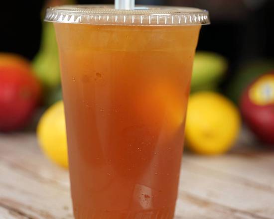 Order Iced Peach Tea food online from Osaka sushi express & fresh fruit smoothies store, Chicago on bringmethat.com