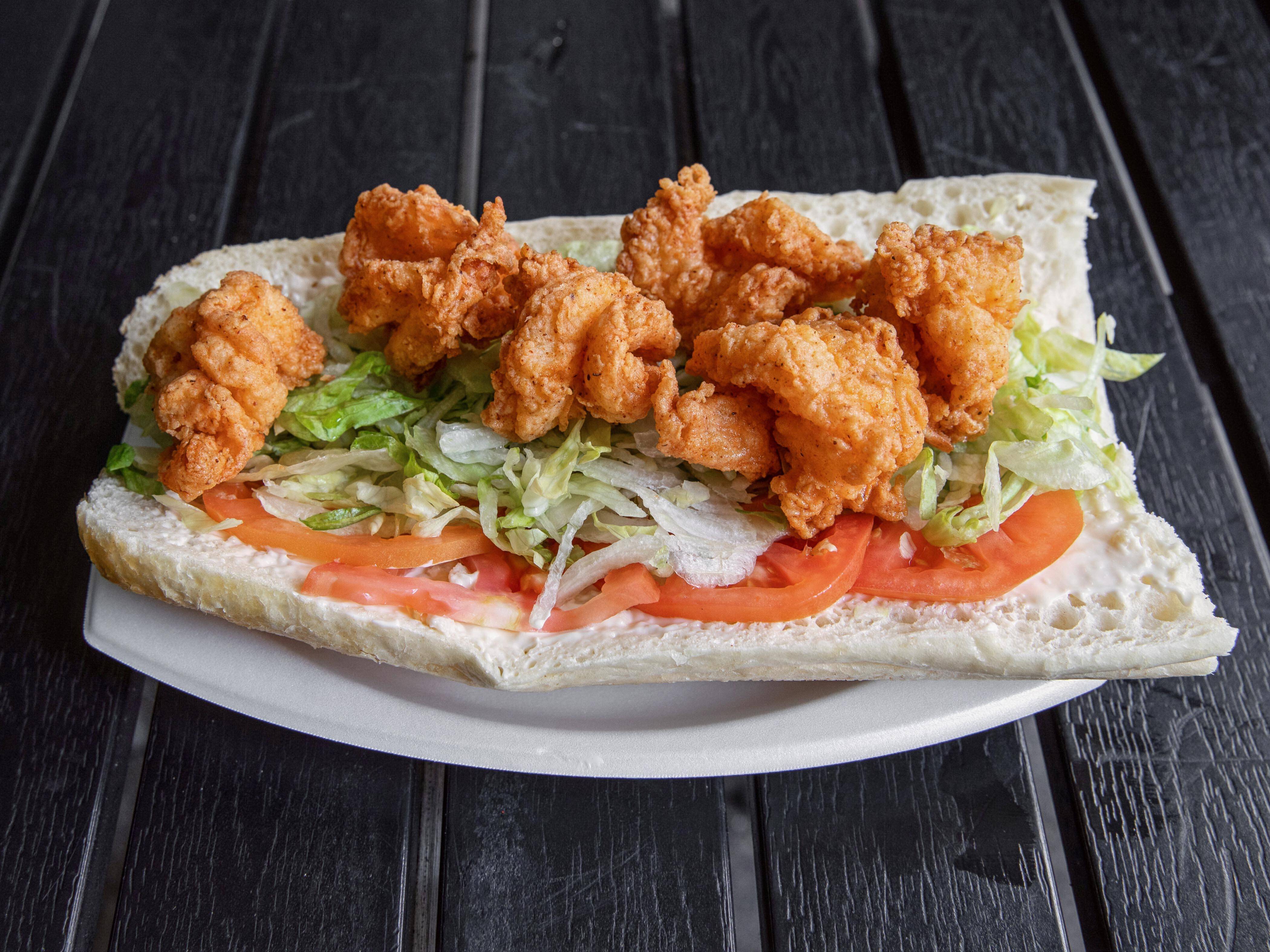 Order Shrimp Po'boy food online from Orleans And York store, Los Angeles on bringmethat.com