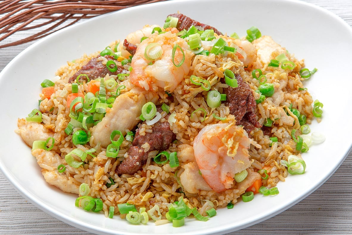 Order Young Chow Fried Rice food online from Wokcano store, Burbank on bringmethat.com
