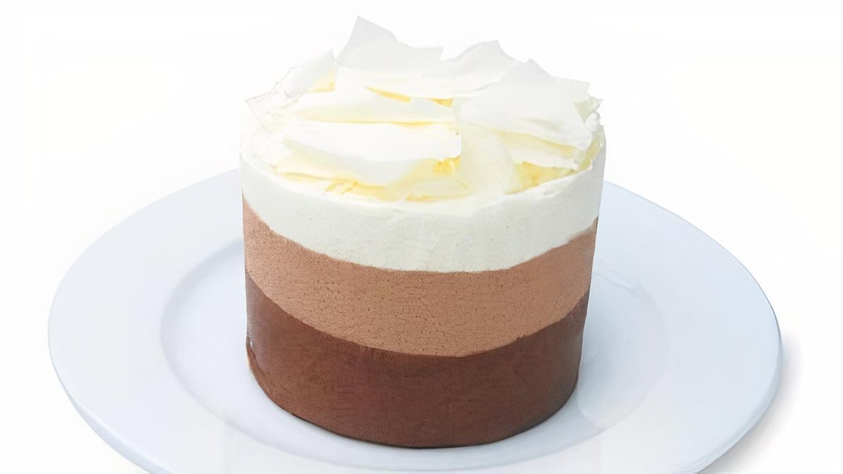 Order Triple Chocolate Mousse Cake food online from Le Macaron French Pastries store, Doylestown on bringmethat.com