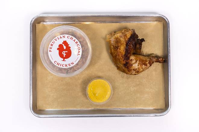 Order 1/4 Chicken (Dark Meat) Meal food online from Frisco's Chicken store, Lancaster on bringmethat.com