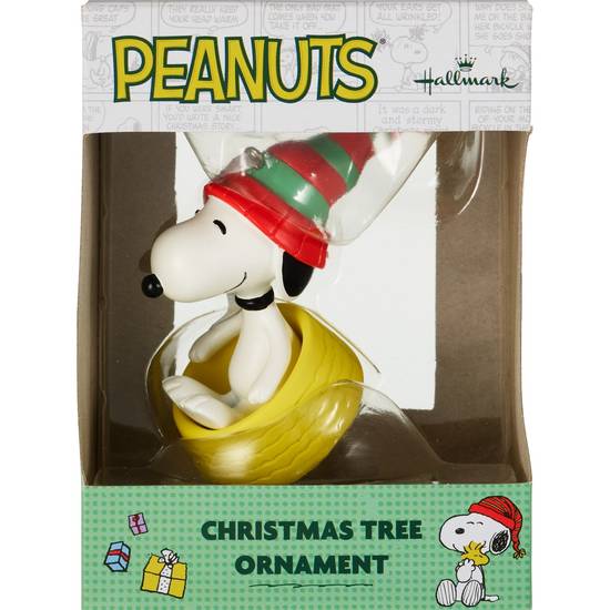 Order Hallmark Peanuts Snoopy Sledding in Dog Dish Christmas Ornament food online from CVS store, CHESTER on bringmethat.com