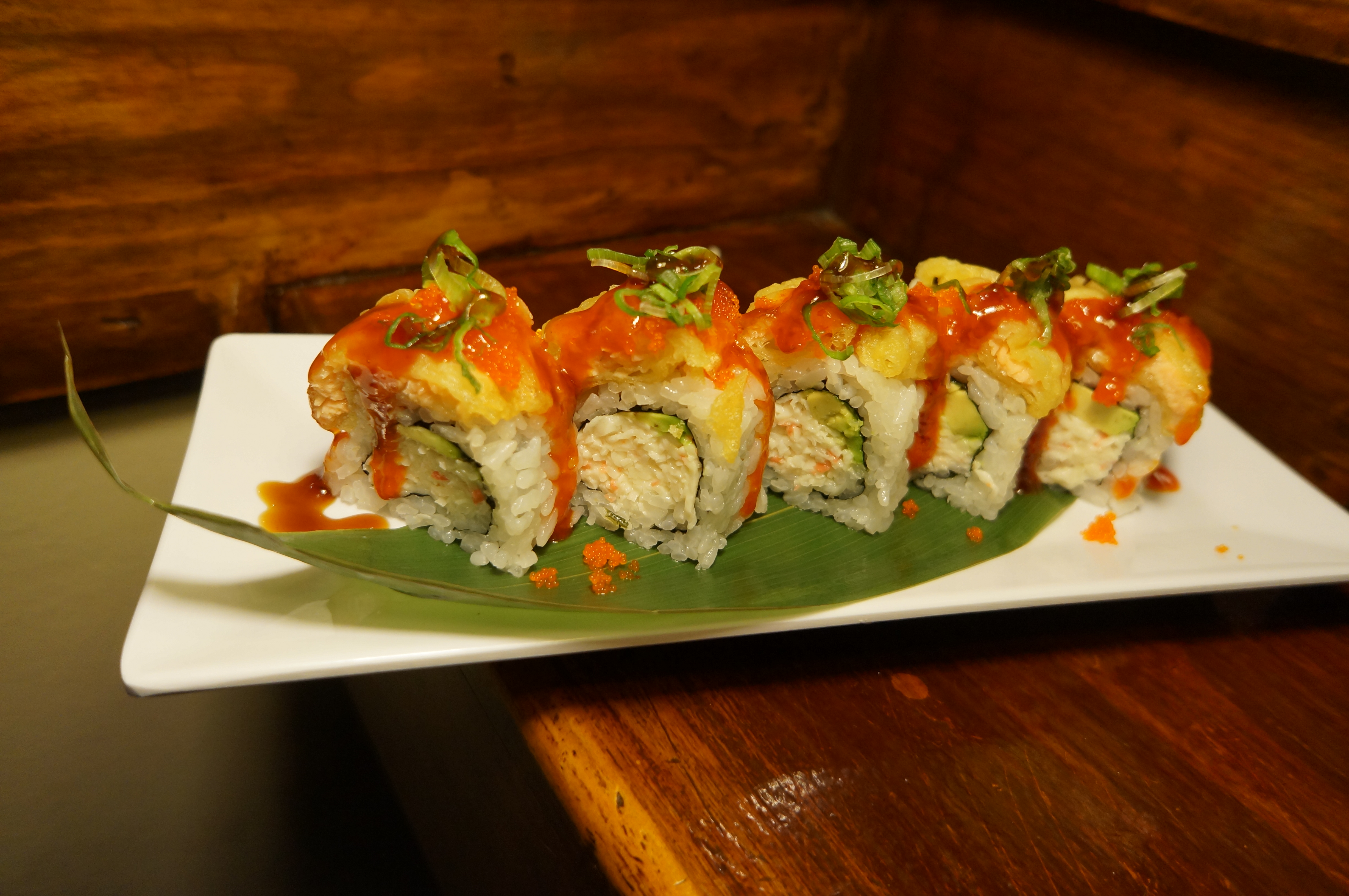 Order Mr. Salmon and Miss Albacore Roll food online from Tomo Sushi store, Laguna Woods on bringmethat.com