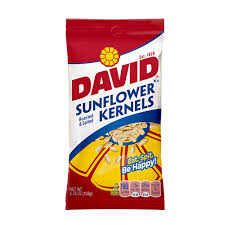 Order David Sunflower Seeds Kernels food online from Speedy's Convenience Store #10 store, Saint Joseph on bringmethat.com