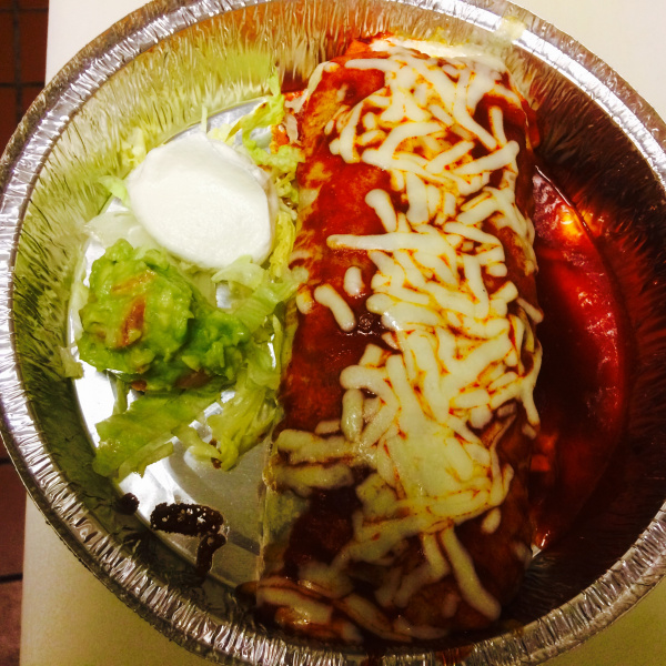 Order Beef Burrito food online from Jalapeno Mexican Restaurant store, Lawrenceville on bringmethat.com
