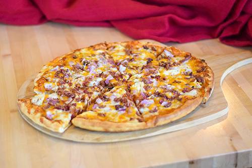 Order BBQ Chicken with Bacon House Specialty Pizza food online from Davanni Pizza & Hot Hoagies store, Saint Paul on bringmethat.com