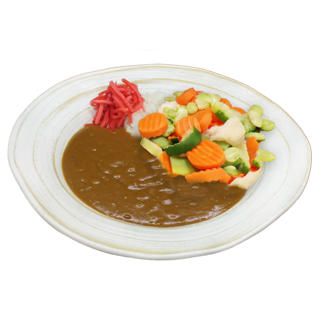 Order Veggie Curry Plate food online from Tsurumaru Udon Honpo store, Los Angeles on bringmethat.com