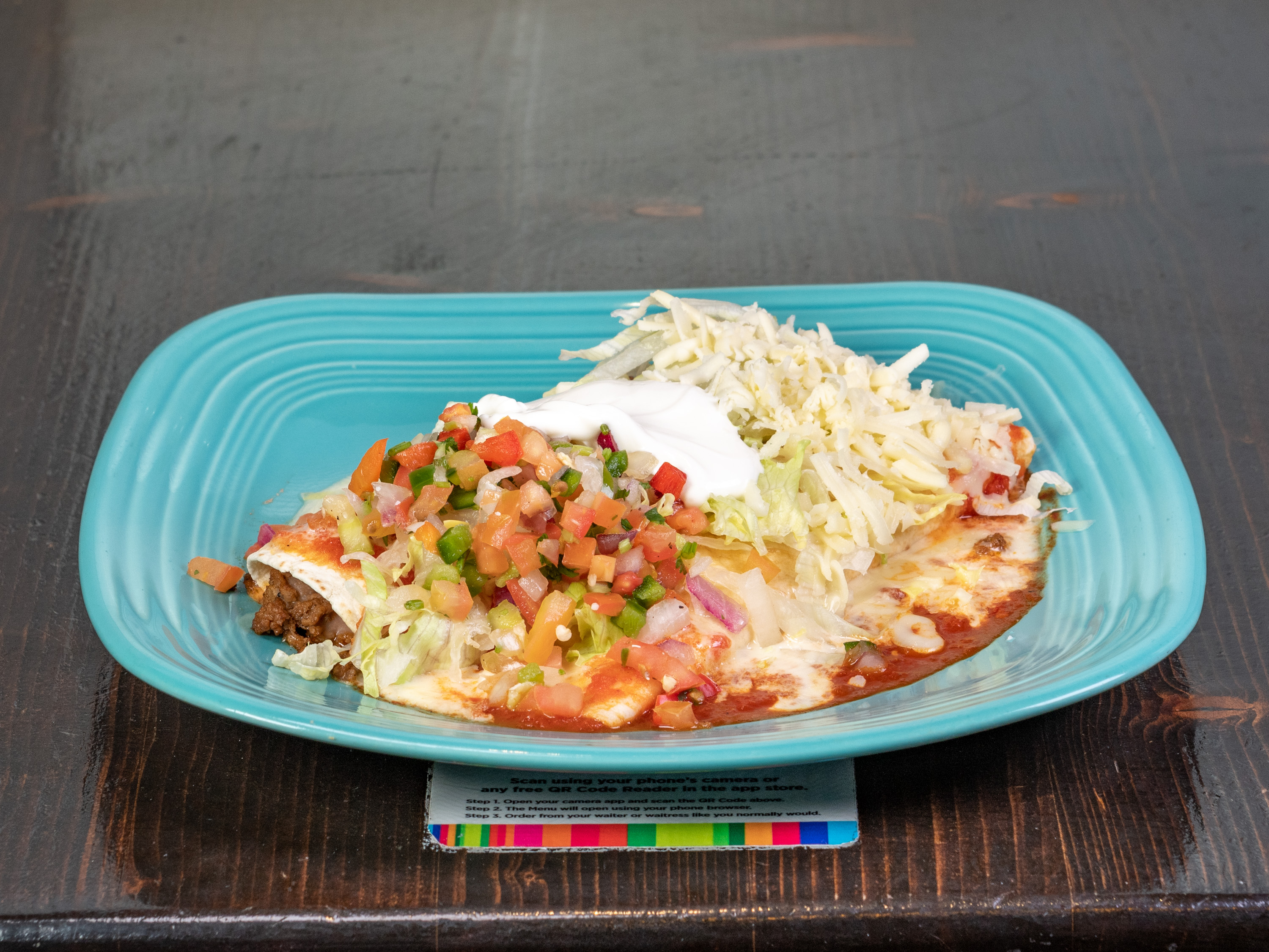 Order Burritos Deluxe food online from Fiesta Mexicana store, Myrtle Beach on bringmethat.com