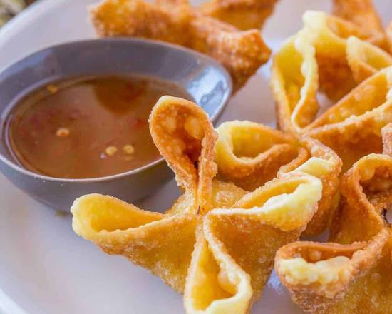 Order Crab Rangoon (6) food online from Epicures Of Asia store, Roswell on bringmethat.com