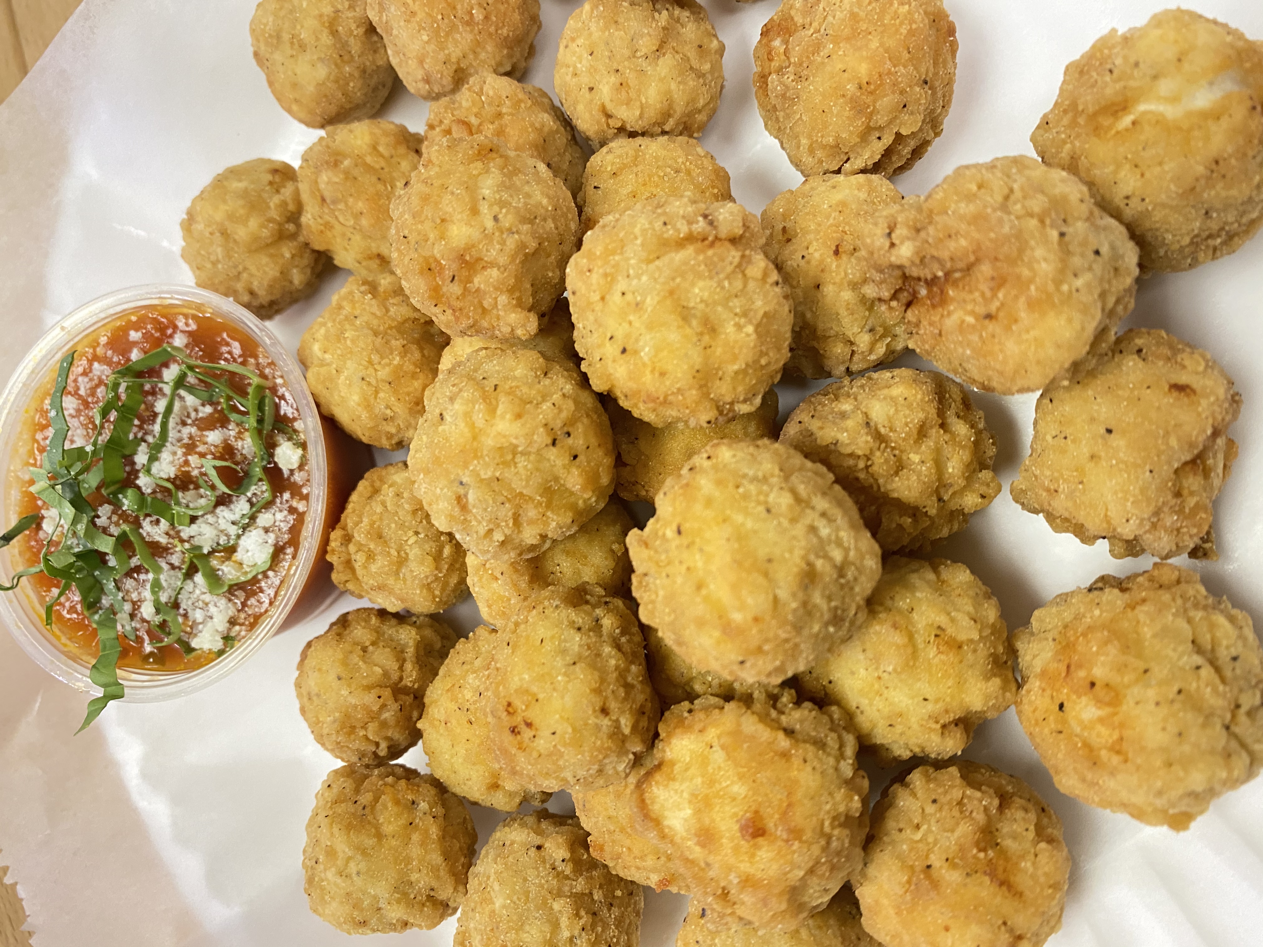 Order Popcorn chicken food online from Tuscan Pizza Crust store, Buffalo on bringmethat.com