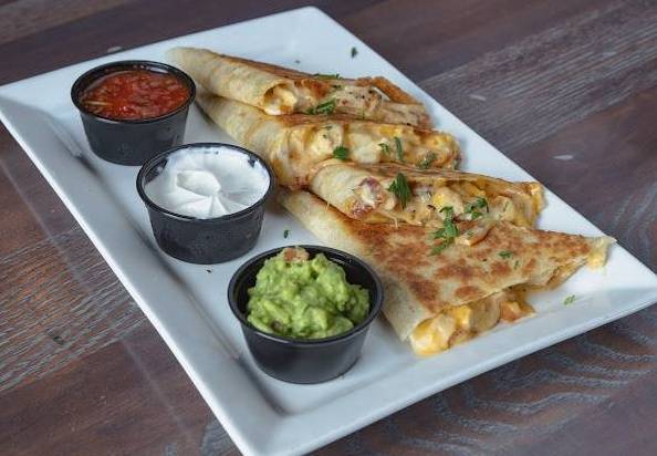 Order Chicken Bacon Ranch Quesadilla food online from PT's Gold store, Henderson on bringmethat.com
