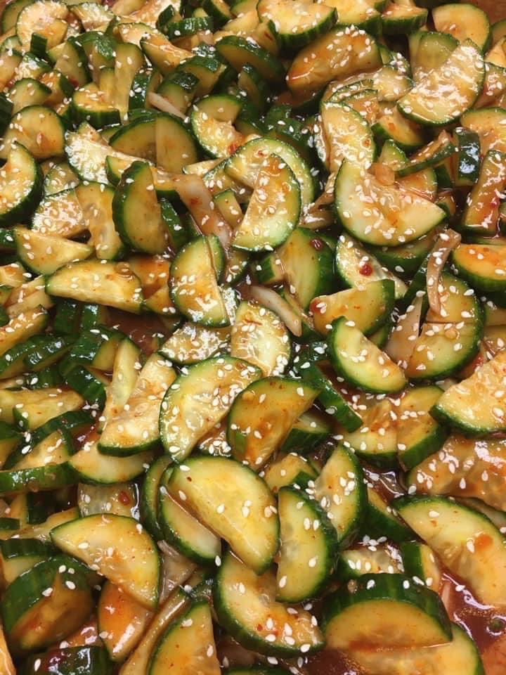Order Kim Chee Cucumbers food online from Lei Poke Stop store, Anchorage on bringmethat.com