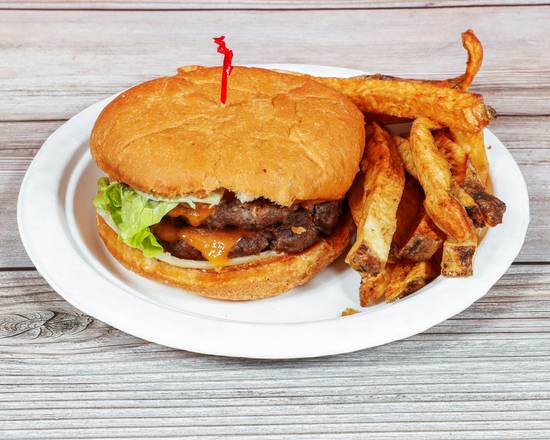 Order Burgers food online from Sluggers Grill And Deli Shop store, Stockton on bringmethat.com