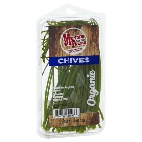 Order Meyer Farms · Organic Chives (0.8 oz) food online from Jewel-Osco store, Arlington Heights on bringmethat.com