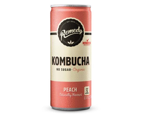 Order Remedy Kombucha Peach food online from Sumac store, San Francisco on bringmethat.com