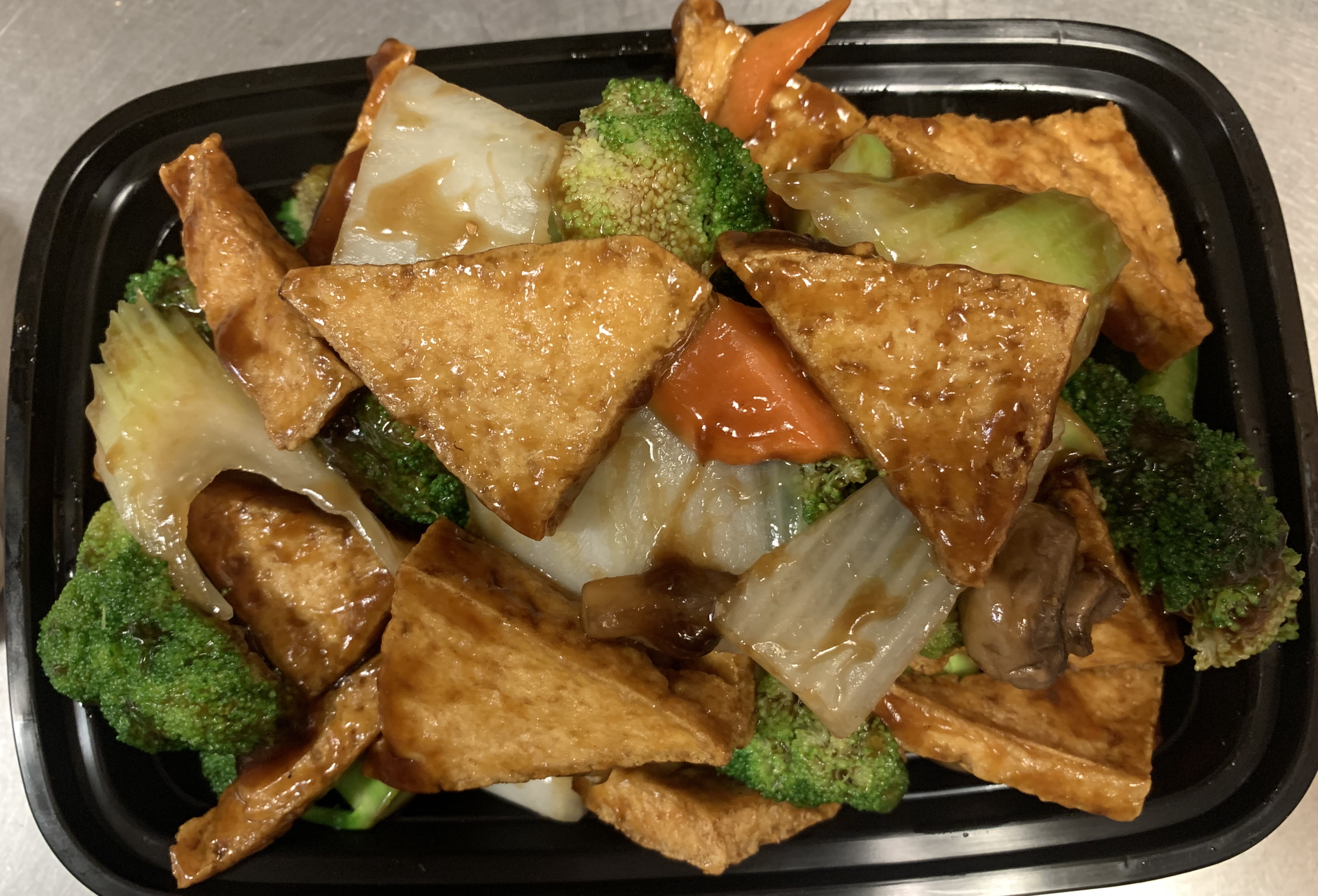 Order 59. Mixed Vegetables with Bean Curd food online from Shun Cheong store, La Vergne on bringmethat.com