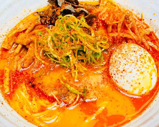 Order Menya Spicy Red Ramen food online from Orenchi store, San Francisco on bringmethat.com