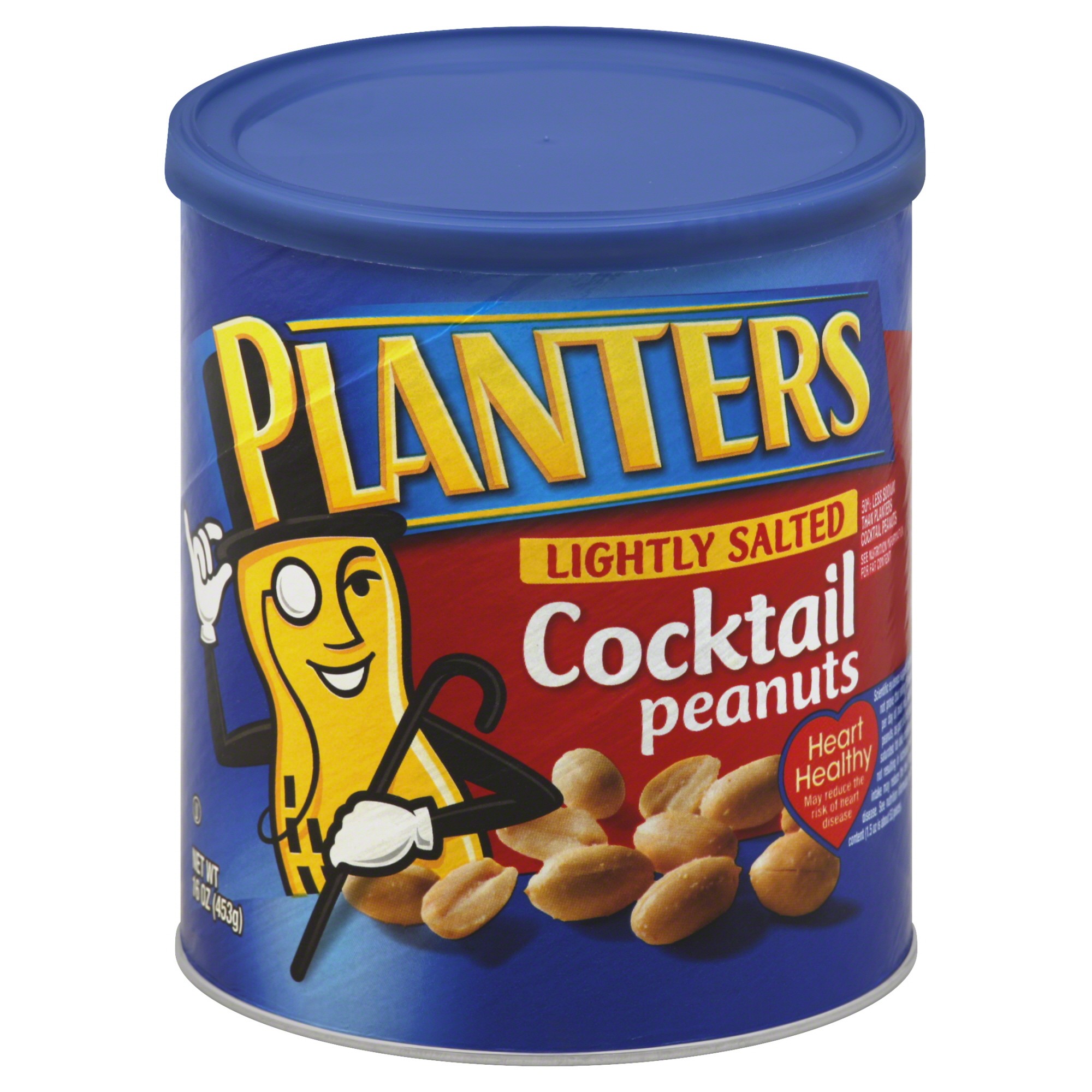 Order Planters Cocktail Peanuts - Lightly Salted, 16 oz food online from Rite Aid store, SUFFOLK on bringmethat.com